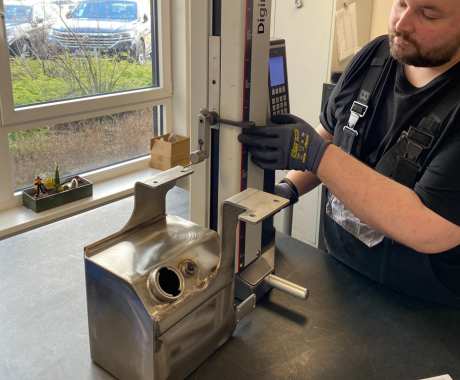 Messen mit dem Faro-Arm